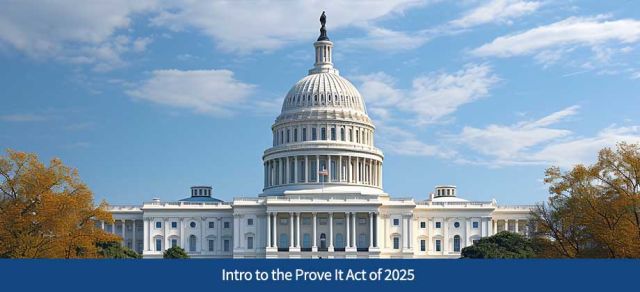 Intro to the Prove It Act of 2025