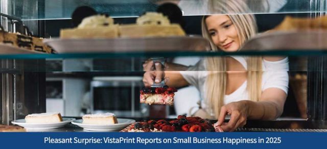Pleasant Surprise: VistaPrint Reports on Small Business Happiness in 2025