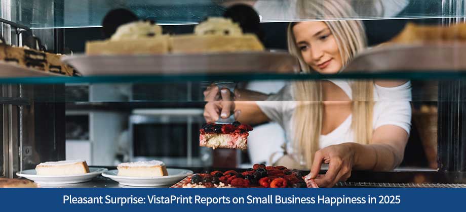 Pleasant Surprise: VistaPrint Reports on Small Business Happiness in 2025