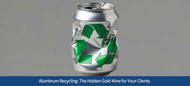 Aluminum Recycling: The Hidden Gold Mine for Your Clients