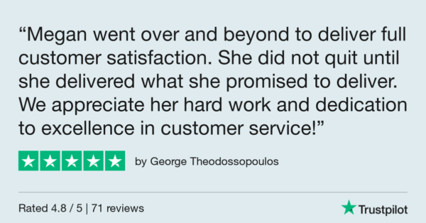 Trustpilot Review - George Theodossopoulos