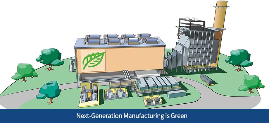 Next-Generation Manufacturing is Green