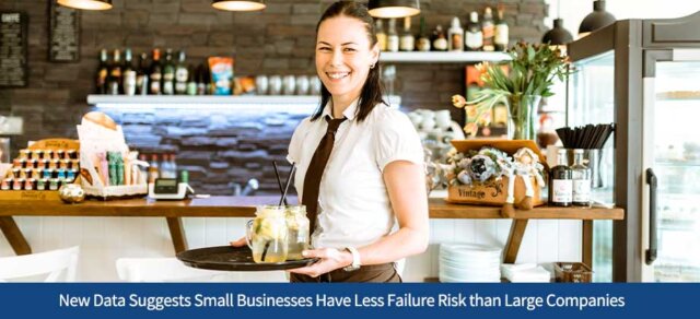 New Data Suggests Small Businesses Have Less Failure Risk than Large Companies