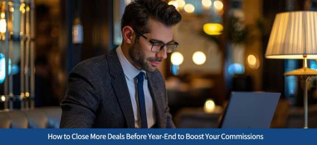 How to Close More Deals Before Year-End to Boost Your Commissions