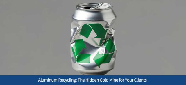 Aluminum Recycling: The Hidden Gold Mine for Your Clients