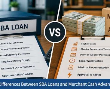 The Differences Between SBA Loans and Merchant Cash Advances