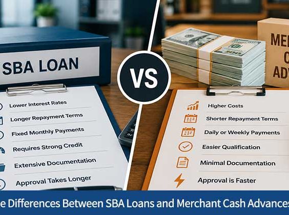 The Differences Between SBA Loans and Merchant Cash Advances