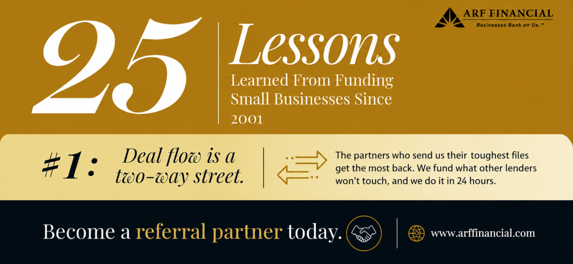 25 Lessons Learned From Funding Small Businesses Since 2001