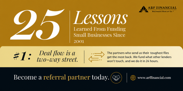 25 Lessons Learned From Funding Small Businesses Since 2001