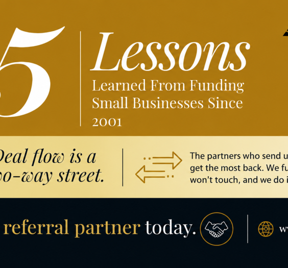 25 Lessons Learned From Funding Small Businesses Since 2001