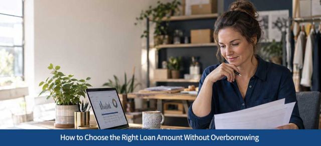 How to Choose the Right Loan Amount Without Overborrowing